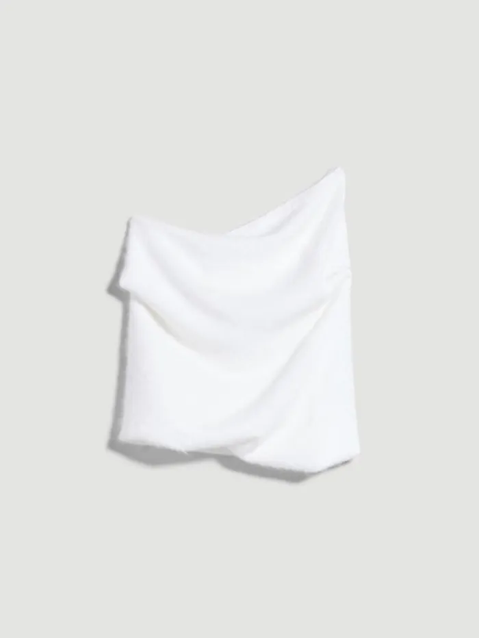 Woman Angora Stole White Maxmara Bridal Accessories Woman Angora Stole White Maxmara Bridal Accessories