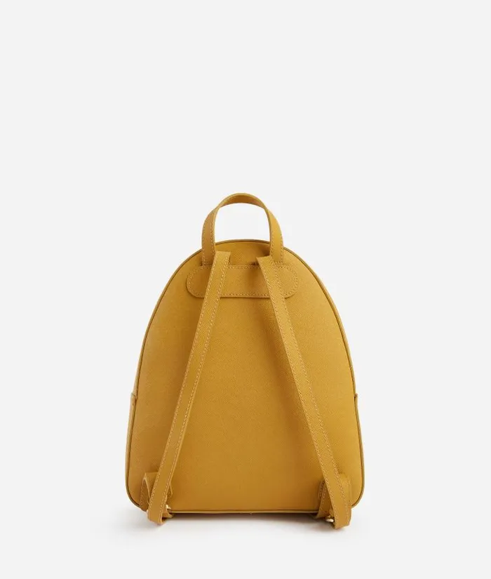 Woman Backpacks Bucket and Belt Bags Alviero Martini Digital City Backpack Oil Yellow