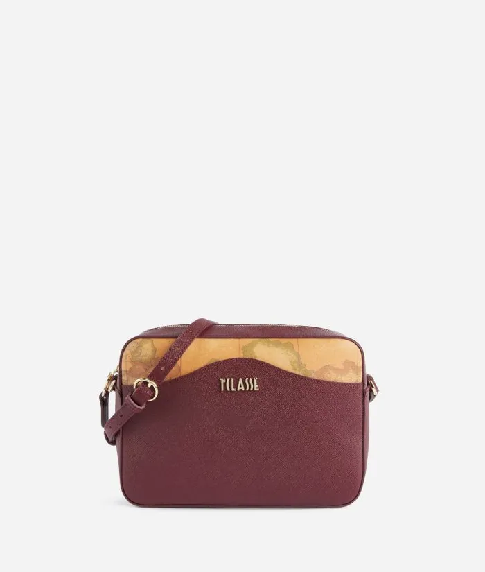 Woman Crossbody Bags Alviero Martini Digital City Reporter Crossbody Bag Burgundy