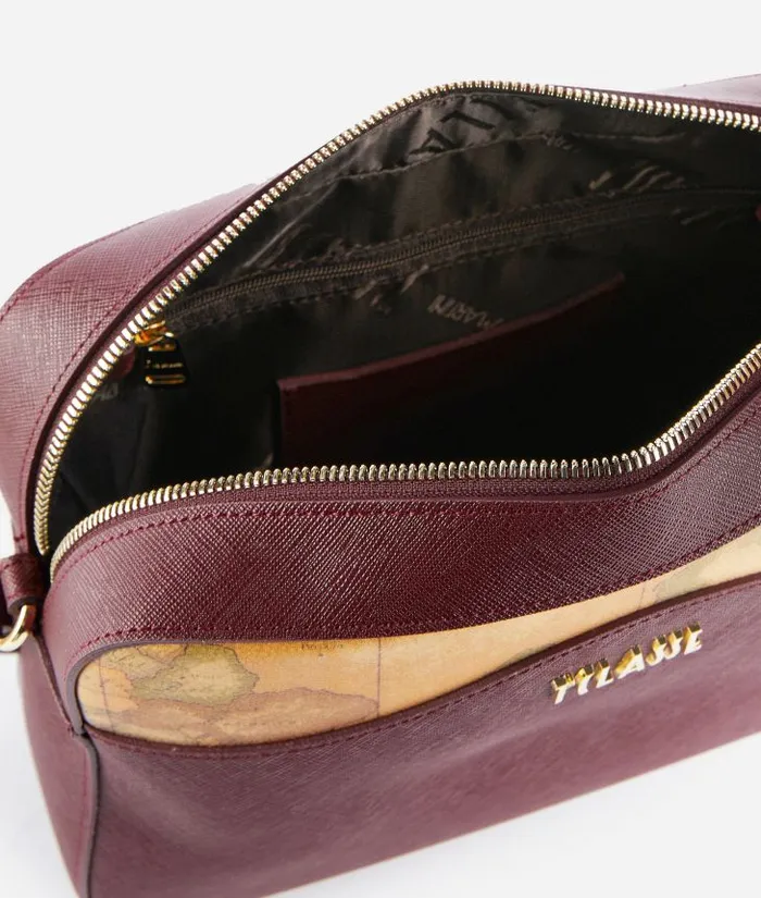 Woman Crossbody Bags Alviero Martini Digital City Reporter Crossbody Bag Burgundy