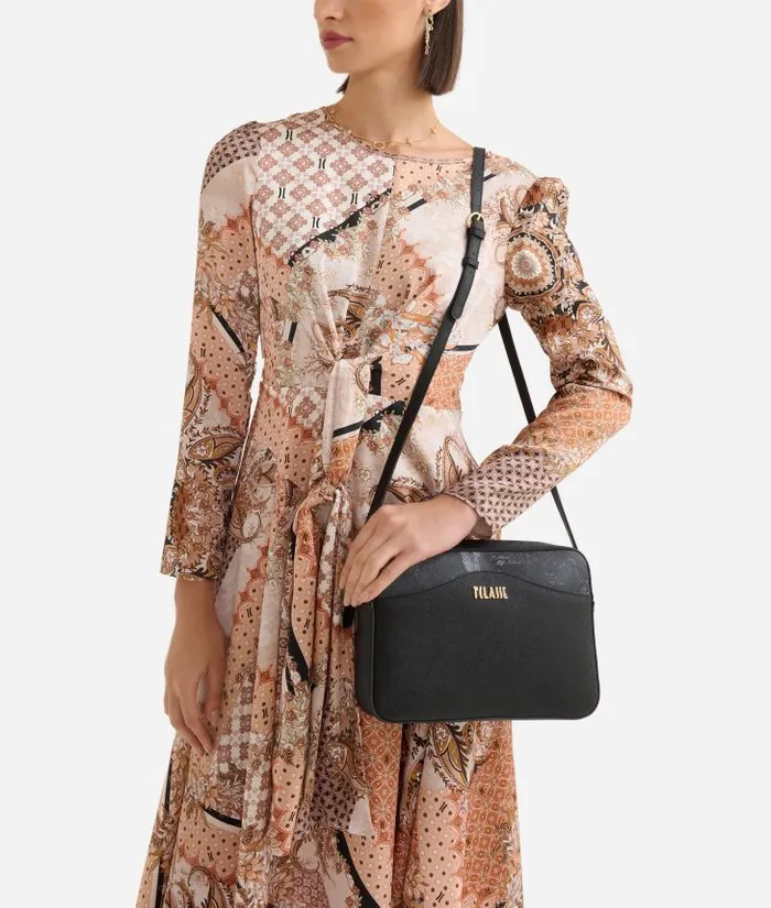 Woman Crossbody Bags Alviero Martini Digital City Reporter Crossbody Bag With Geo Night Insert
