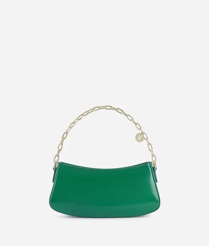 Woman Crossbody Bags Alviero Martini Space Bag Crossbody Bag With Chain Jade Green