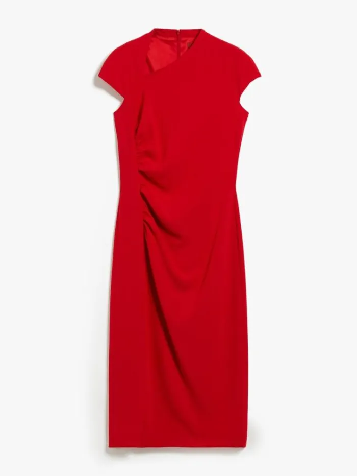 Woman Long Cady Dress Red Maxmara Dresses Woman Long Cady Dress Red Maxmara Dresses