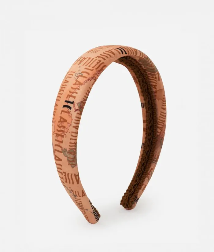 Woman Other Accessories Alviero Martini Headband With Logomania Print Geo Classic