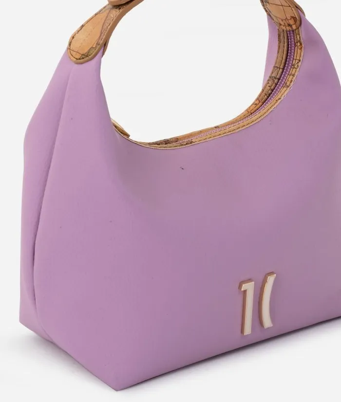 Woman Pouches and Toiletry Bags Alviero Martini BeautyCase With Muff In Synthetic Garnet Fabric Lavender