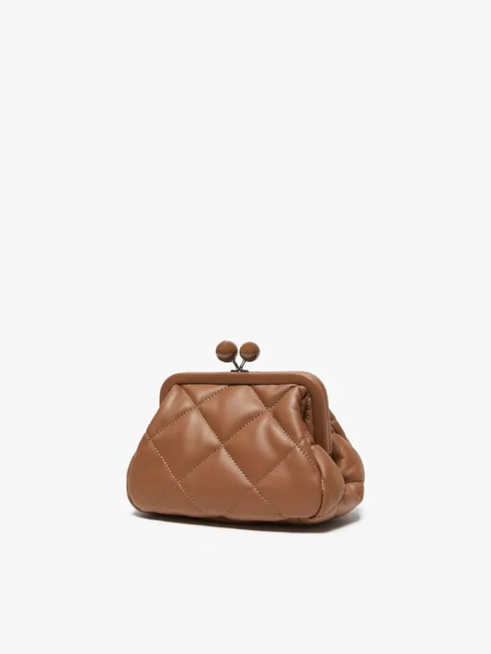 Woman Small Pasticcino Bag In Nappa Leather Brown Maxmara Weekend Bag
