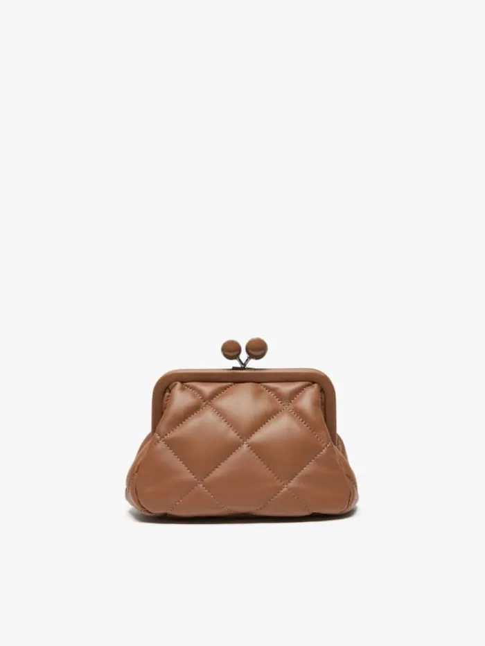 Woman Small Pasticcino Bag In Nappa Leather Brown Maxmara Weekend Bag Woman Small Pasticcino Bag In Nappa Leather Brown Maxmara Weekend Bag