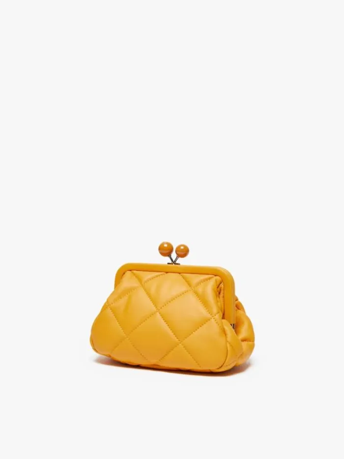Woman Small Pasticcino Bag In Nappa Leather Gold Maxmara Weekend Bag