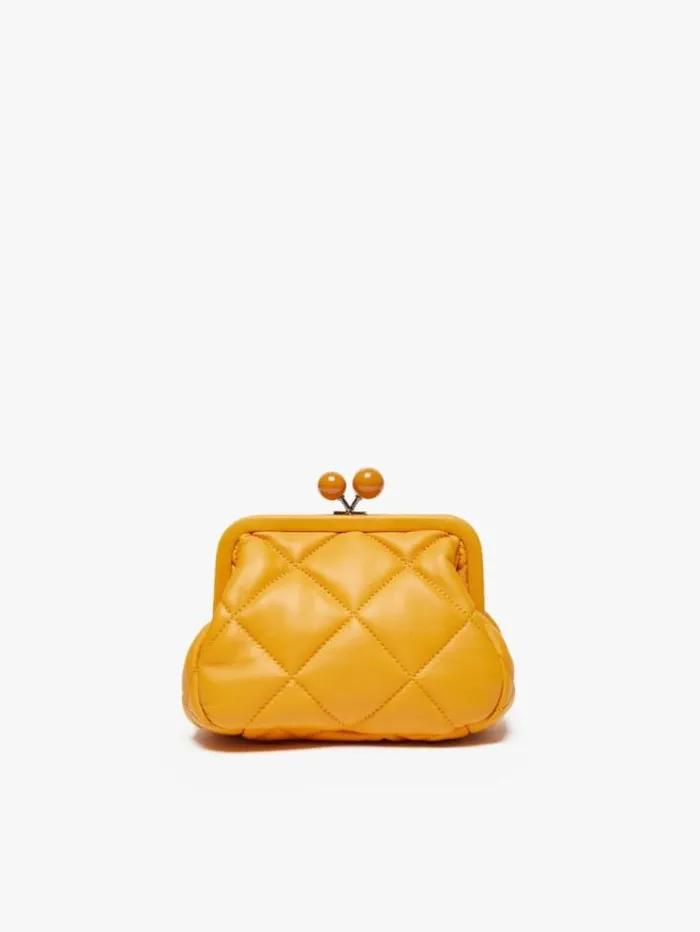 Woman Small Pasticcino Bag In Nappa Leather Gold Maxmara Weekend Bag Woman Small Pasticcino Bag In Nappa Leather Gold Maxmara Weekend Bag