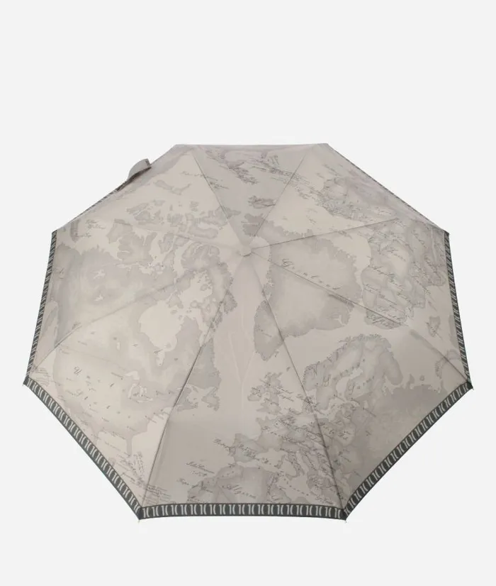 Woman Umbrellas Alviero Martini 1 Classe Geo Mini Umbrella Grey