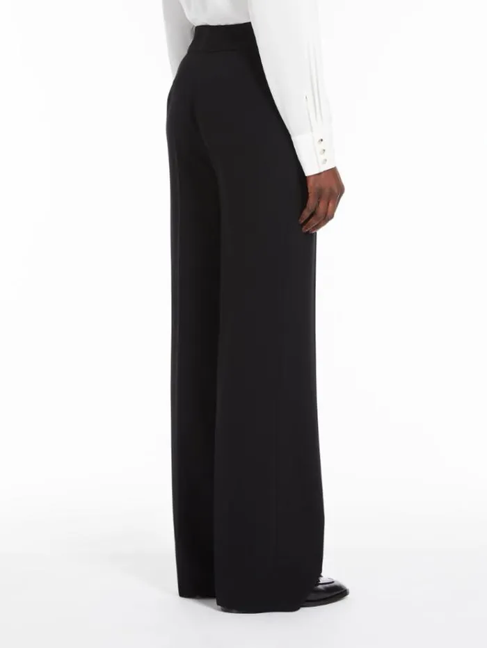 Woman Wide Cady Trousers Black Maxmara Suit Woman Wide Cady Trousers Black Maxmara Suit