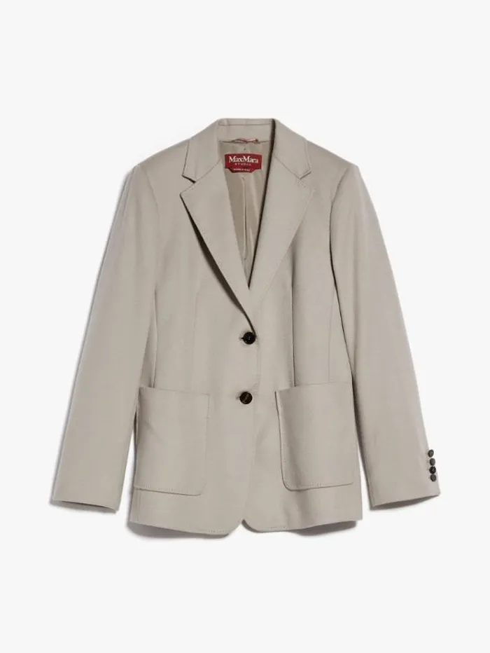 Woman Wool Singlebreasted Jacket Beige Maxmara Suit Woman Wool Singlebreasted Jacket Beige Maxmara Suit