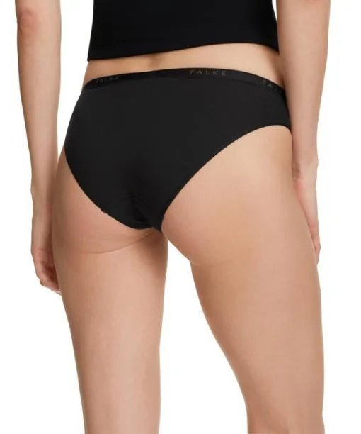 Women 2Pack Women Slip Daily Comfort Black FALKE Panties and Slips