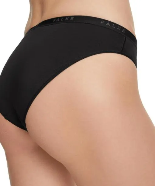 Women 2Pack Women Slip Daily Comfort Black FALKE Panties and Slips