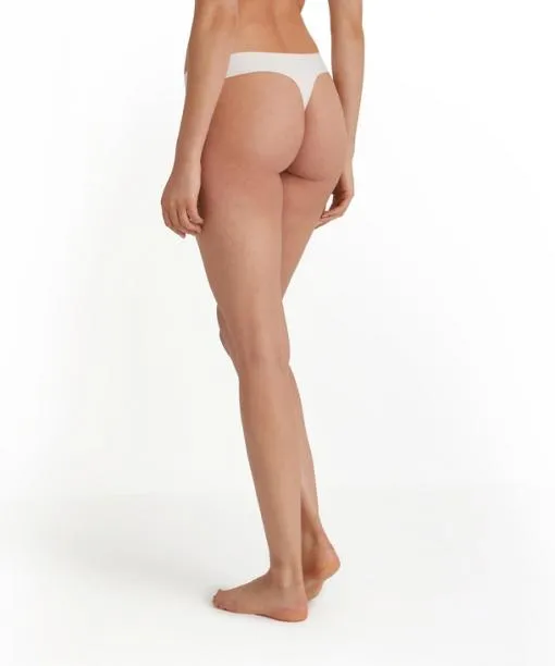 Women 2Pack Women Thong Daily Invisible White FALKE Panties and Slips