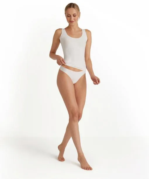 Women 2Pack Women Thong Daily Invisible White FALKE Panties and Slips
