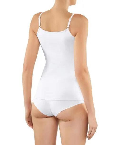 Women 2Pack Women Top Daily Comfort White FALKE Bras and Tops