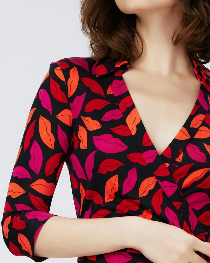 Women Abigail Silk Jersey Midi Wrap Dress Midnight Kiss Multi DVF Dresses Women Abigail Silk Jersey Midi Wrap Dress Midnight Kiss Multi DVF Dresses