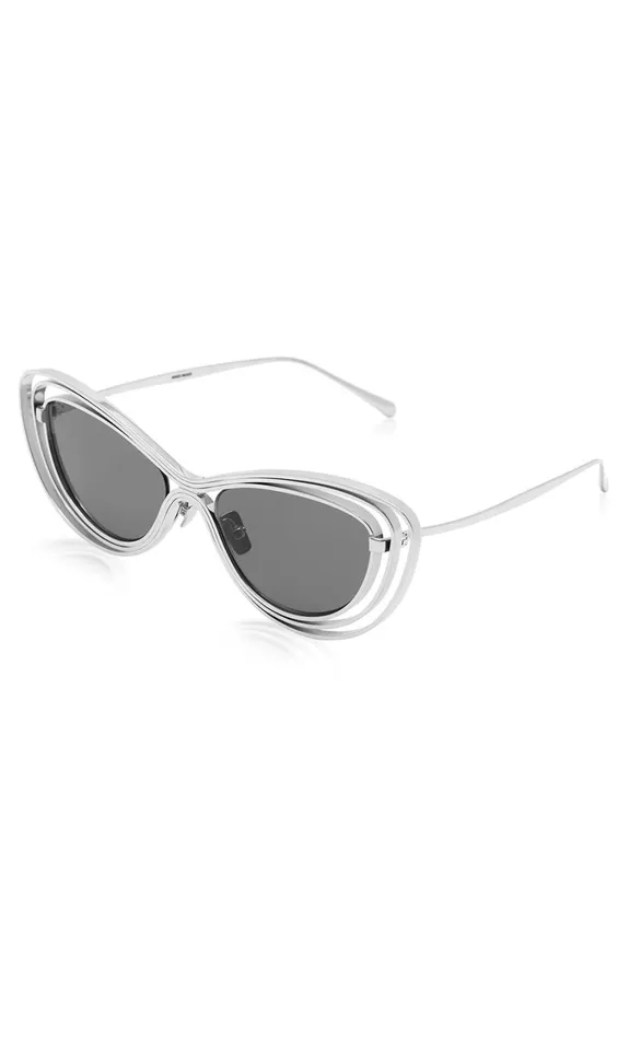 Women Accessories Bec Bridge WAVE RIDER SUNGLASSES Silver