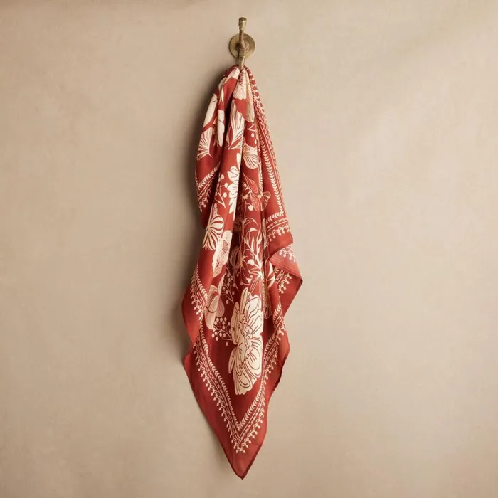 Women Agua Fresca Bandana Blue Sundance Catalog Scarves and Gloves Women Agua Fresca Bandana Blue Sundance Catalog Scarves and Gloves