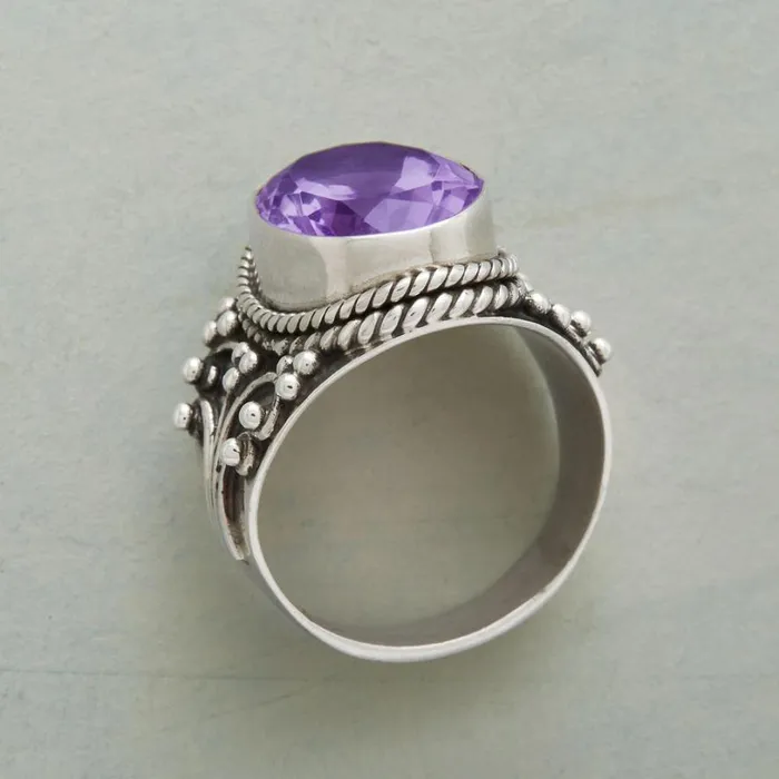 Women Arienne Amethyst Ring Sundance Catalog Rings Women Arienne Amethyst Ring Sundance Catalog Rings