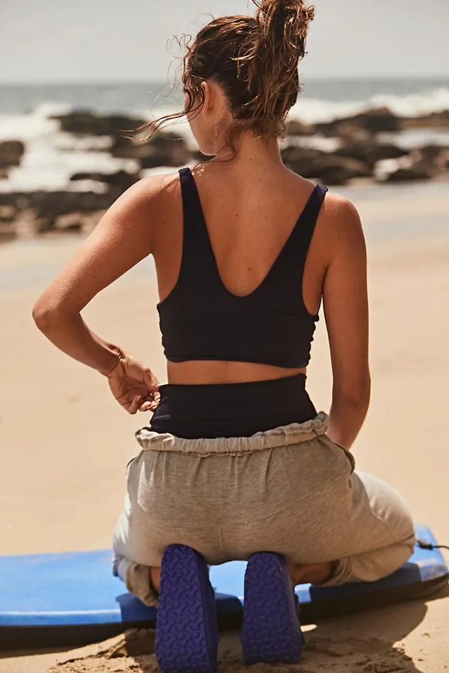 Women Bikini Tops Free People Rib Dallas Bikini Top Marine Navy