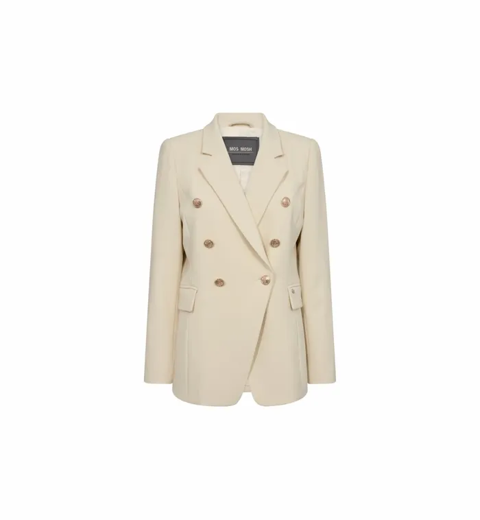 Women Blazers MOS MOSH MMBabeth Lunie Blazer Ecru