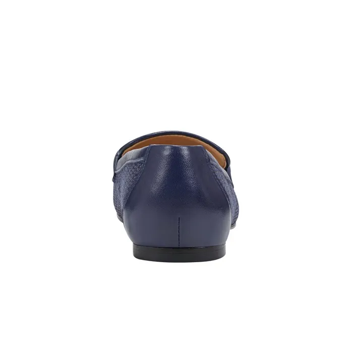 Women Bleek Loafer Navy Raffia Marc Fisher Loafers and Flats