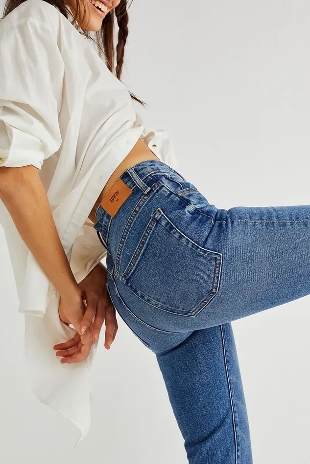 Women Bootcut Jeans Free People EDWIN Ryder Jeans Solstice