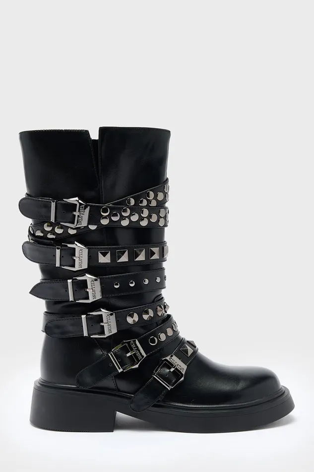 Women Boots Killstar Blood Grunge Boots