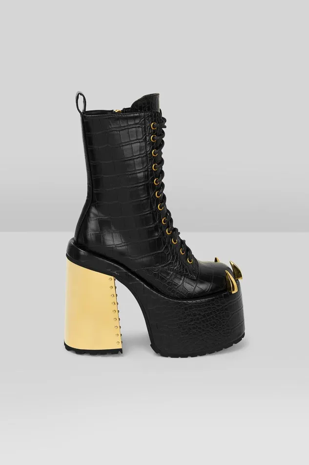 Women Boots Killstar Repetilia Boots