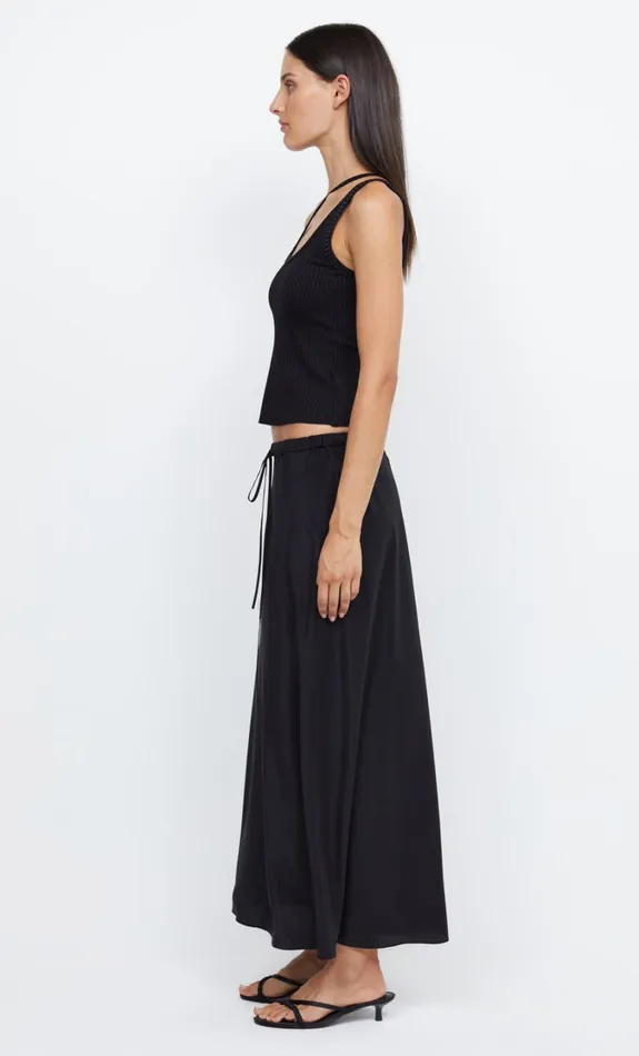 Women Bottoms Bec Bridge ARCHER DRAWSTRING SKIRT Black