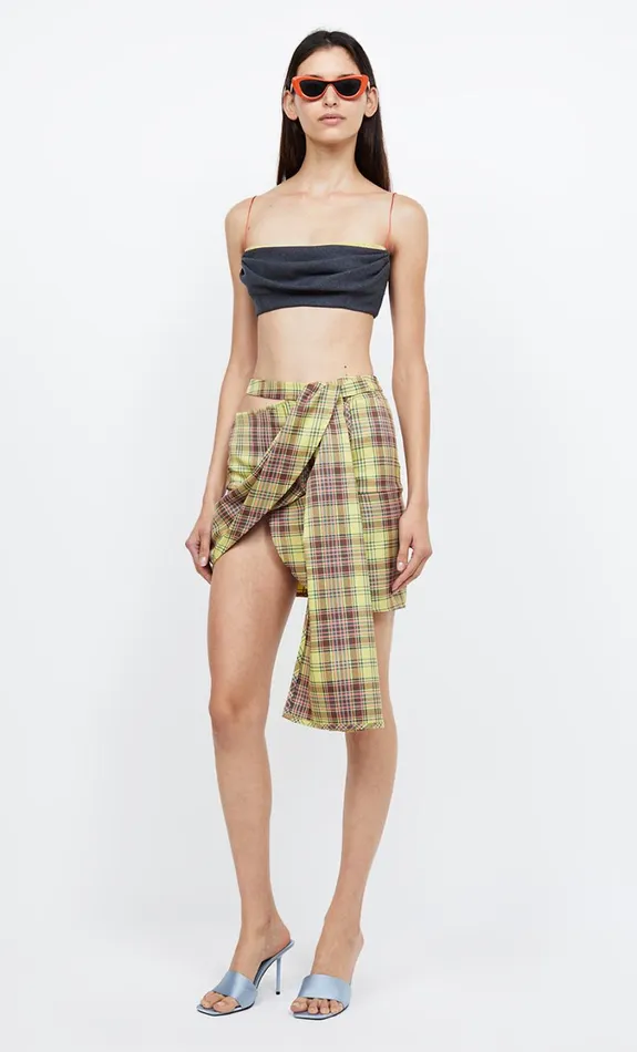 Women Bottoms Bec Bridge FARIDA SARONG SKIRT Citrus Sorbet