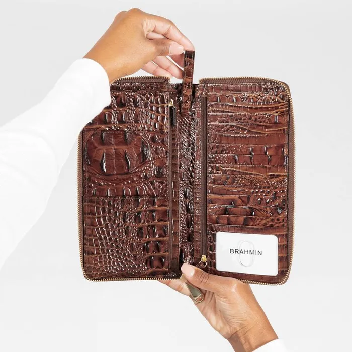 Women Brahmin Clutches Skyler Black Melbourne