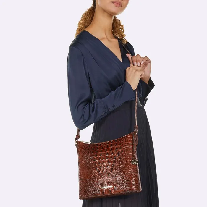 Women Brahmin Crossbodies Katie Cognac Topsail