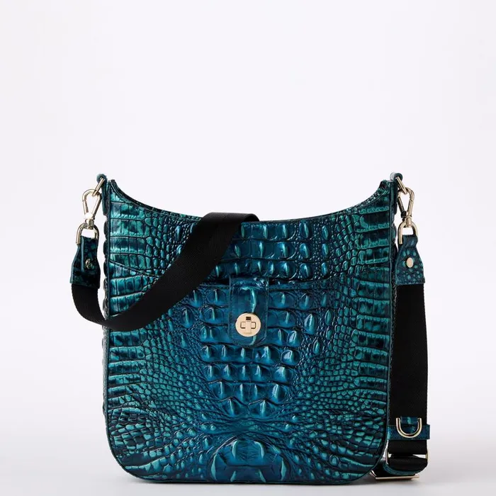 Women Brahmin Crossbodies Leia Blue Patina Melbourne