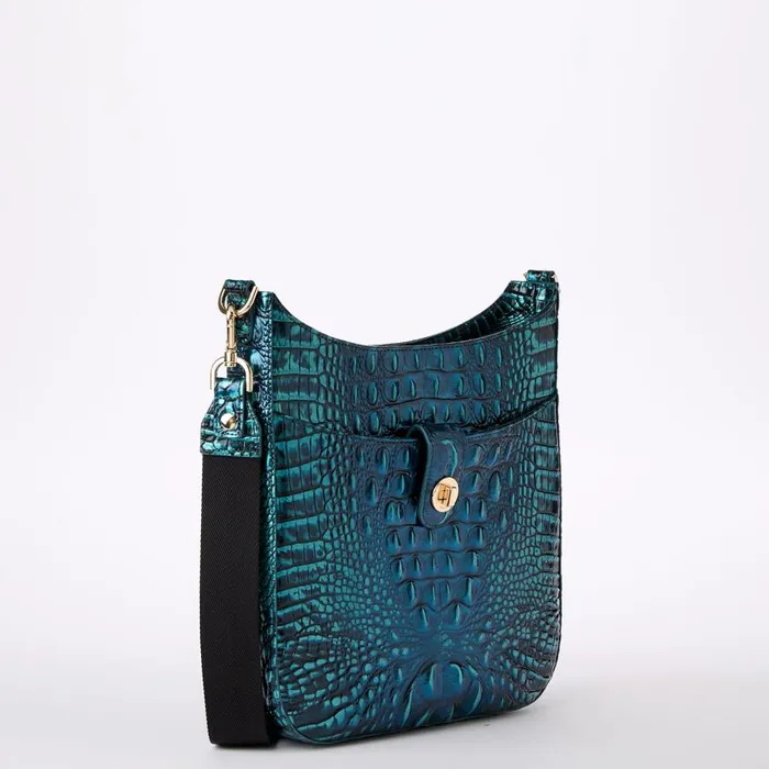 Women Brahmin Crossbodies Leia Blue Patina Melbourne