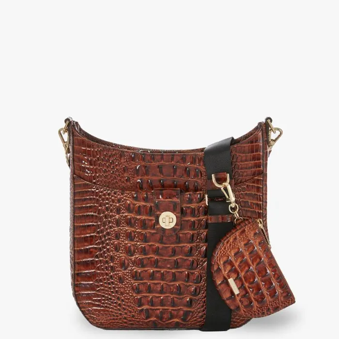 Women Brahmin Crossbodies Leia Onyx Melbourne