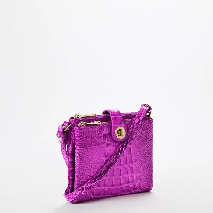 Women Brahmin Crossbodies Mina Deep Fuschia Melbourne