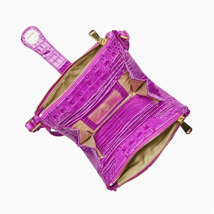 Women Brahmin Crossbodies Mina Deep Fuschia Melbourne