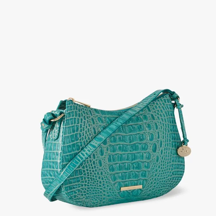 Women Brahmin Crossbodies Shayna Mermaid Green Melbourne