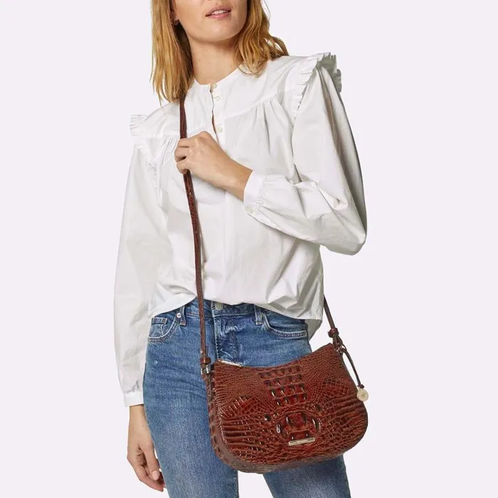 Women Brahmin Crossbodies Shayna Mermaid Green Melbourne