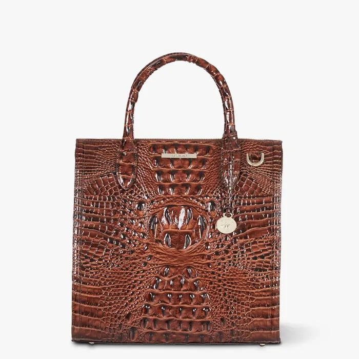 Women Brahmin Satchels Caroline Pecan Melbourne