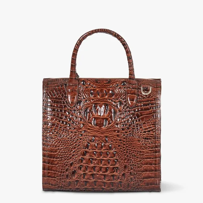 Women Brahmin Satchels Caroline Pecan Melbourne