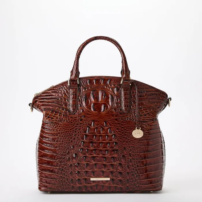 Women Brahmin Satchels Large Duxbury Satchel Pecan Melbourne