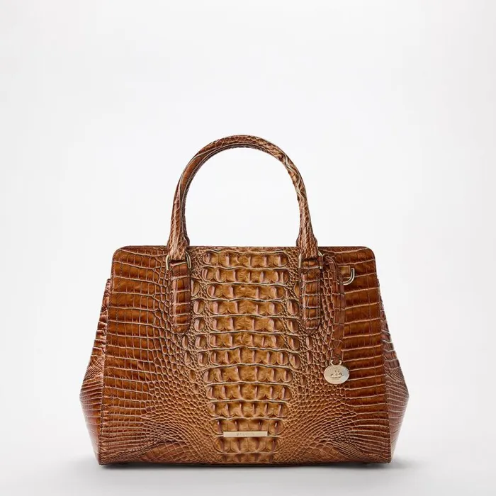 Women Brahmin Satchels Small Finley Luggage Brown Melbourne
