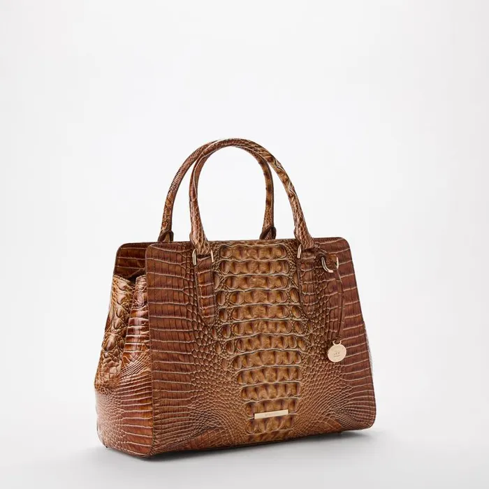 Women Brahmin Satchels Small Finley Luggage Brown Melbourne