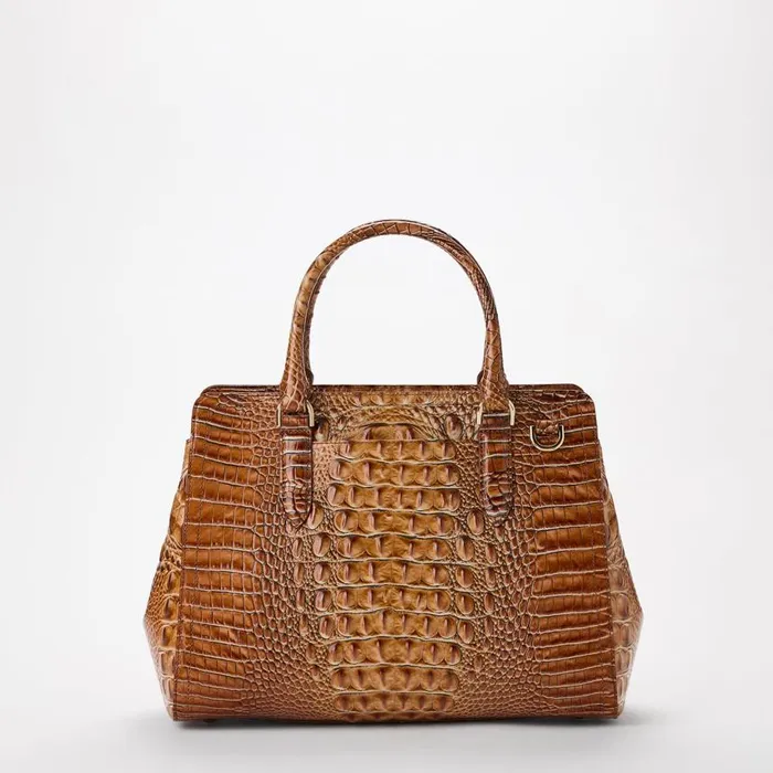 Women Brahmin Satchels Small Finley Luggage Brown Melbourne