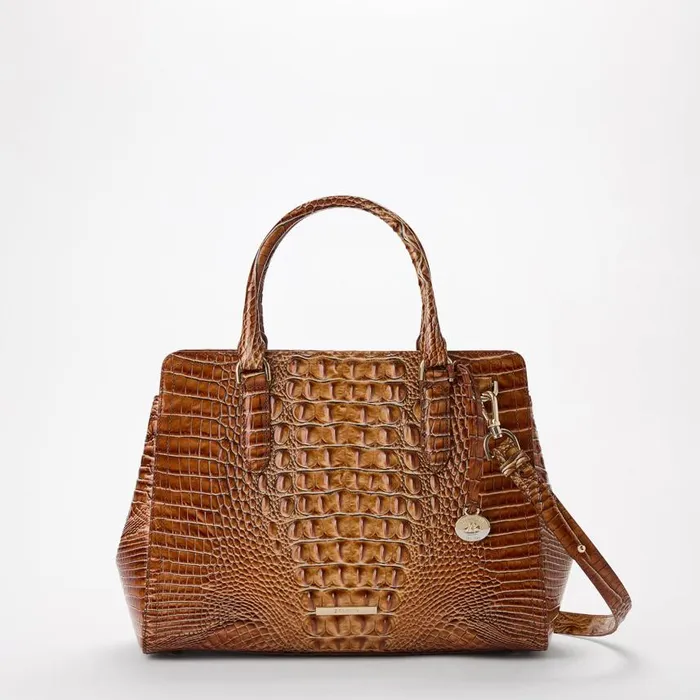Women Brahmin Satchels Small Finley Luggage Brown Melbourne