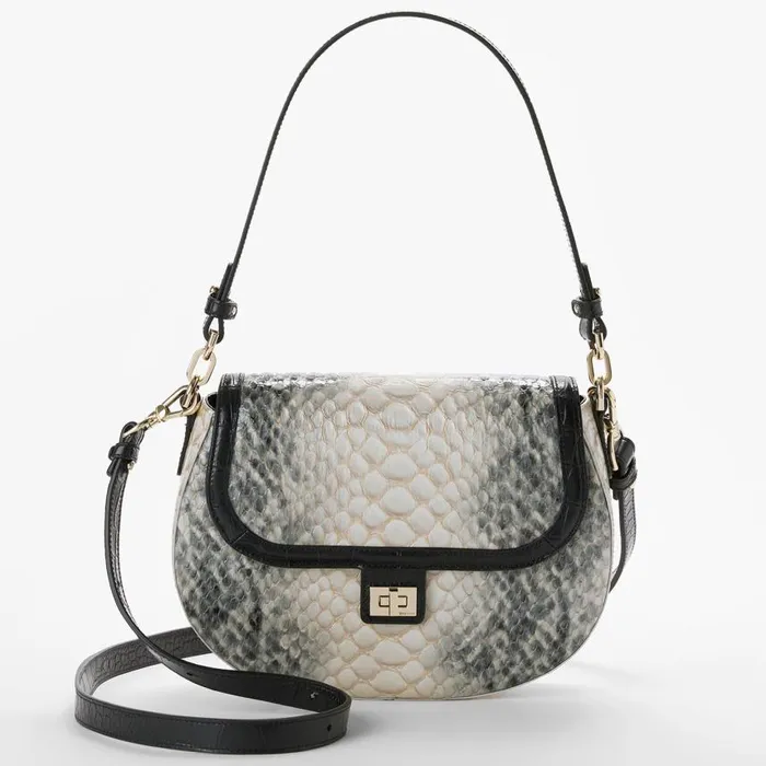Women Brahmin Shoulder Bags Cynthia Black Rockaway
